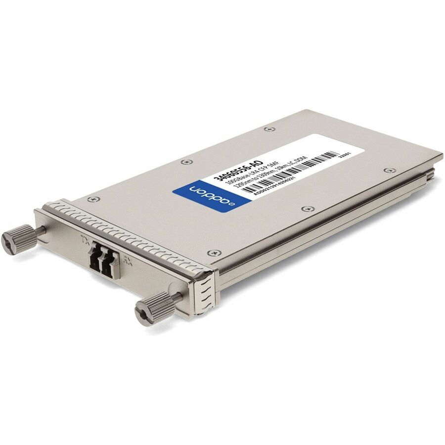 AddOn Huawei® 34060556 Compatible TAA 100GBase-LR4 CFP Transceiver (SMF, 1295nm to 1309nm, 10km, LC, DOM, Transmission Networks)
