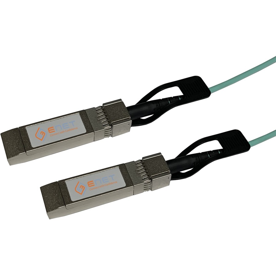 ENET Mellanox Compatible MFA2P10-A020 TAA Compliant Functionally Identical 25GBASE-AOC SFP28 to SFP28 Active Optical Cable (AOC) Assembly 20m