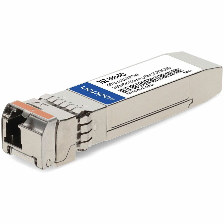 AddOn Accedian® 7SZ-000 Compatible TAA 1000Base-BX SFP Transceiver (SMF, 1490nmTx/1310nmRx, 40km, LC, DOM)