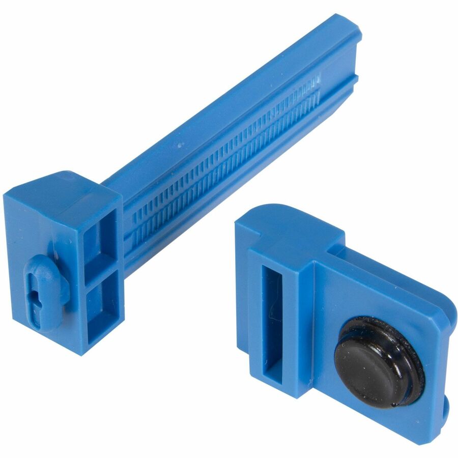 Middle Atlantic Forward Small Device Mounting Clamps - Blue - Pack of 4
