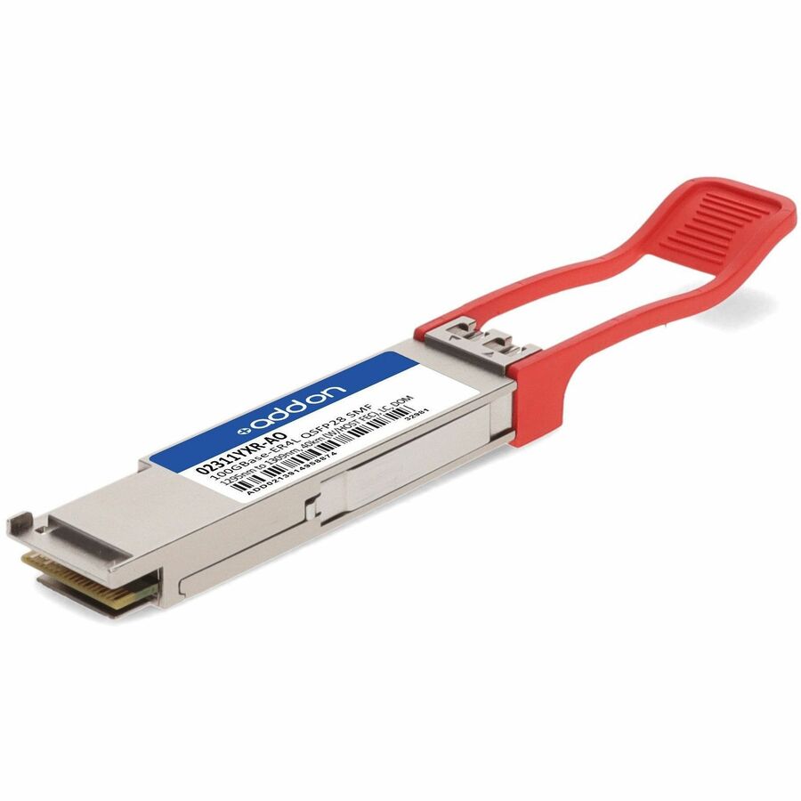 AddOn Huawei® 02311YXR (QSFP-100G-ER4-Lite) Compatible TAA 100GBase-ER4L QSFP28 Transceiver (SMF, 1295nm to 1309nm, 40km, LC, DOM)