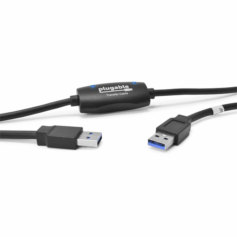 Plugable USB 3.0 Transfer Cable for Windows PCs - High-Speed Data Transfer, Easy PC-to-PC File Sync