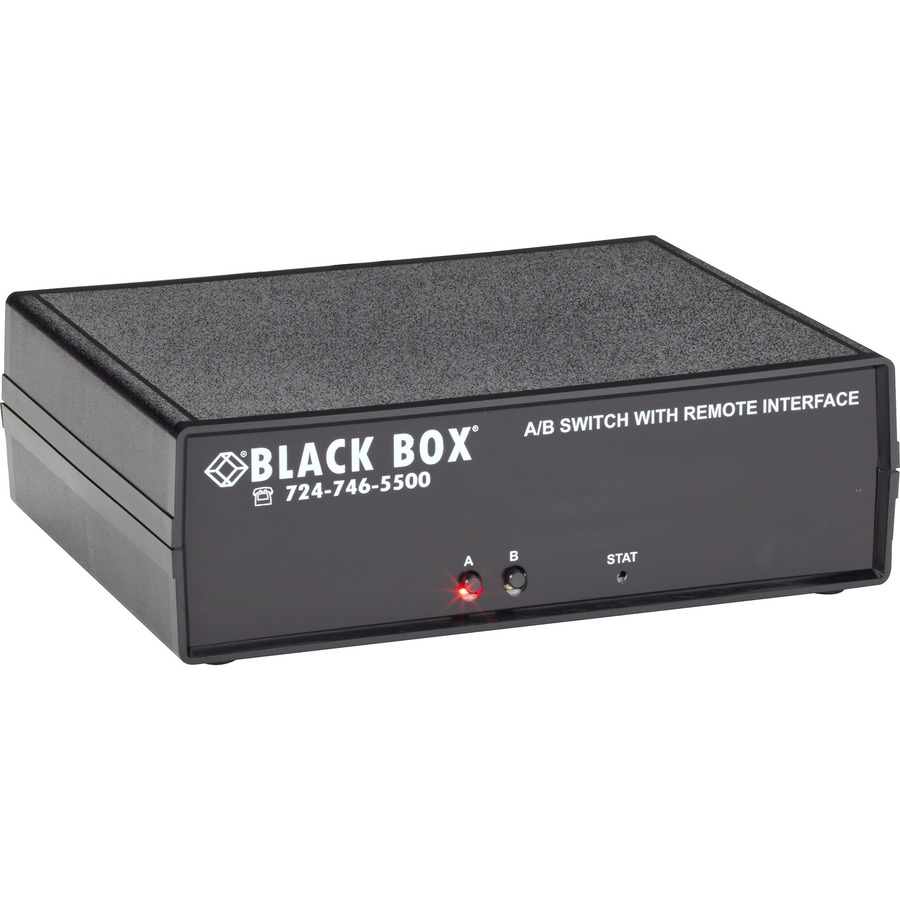 Black Box - Fiber Optic A/B Switch - Latching, SC Multimode Remote Control, Dry Contact