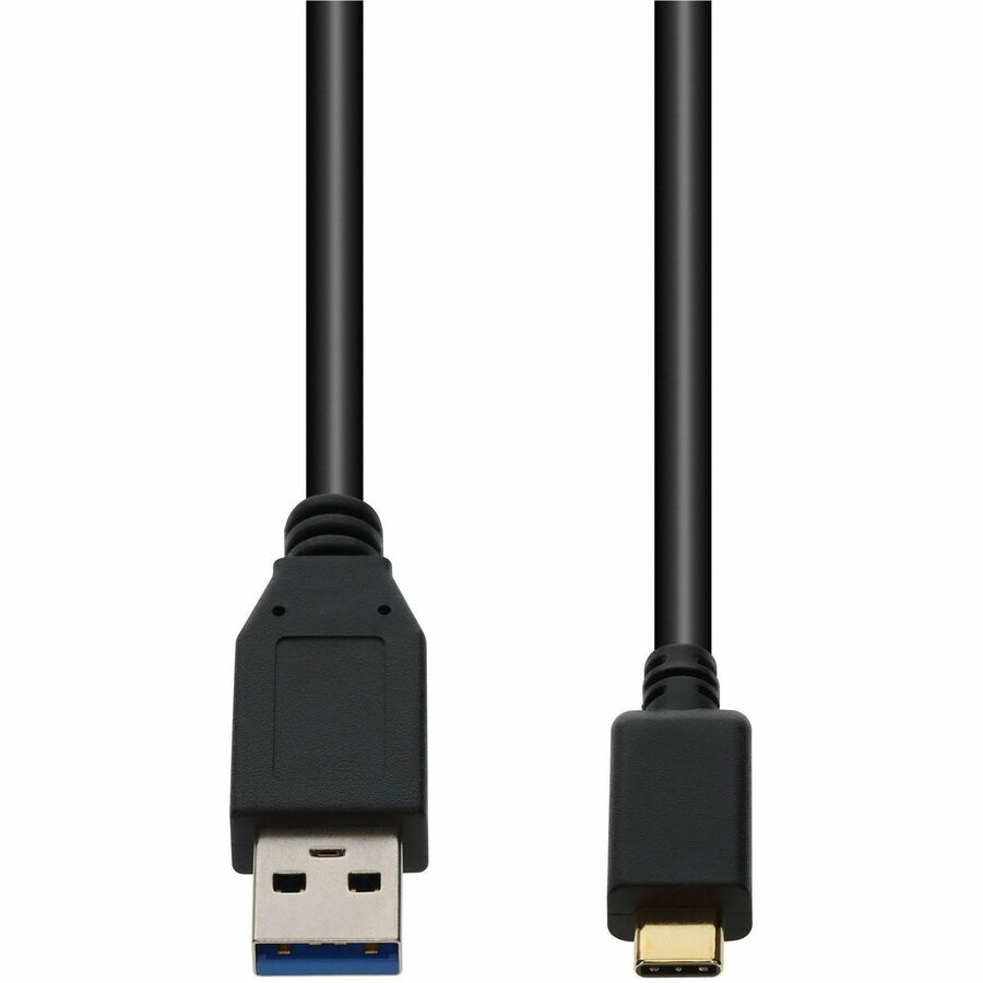 AddOn 10ft USB C 3.0 (Male) to USB A 3.0 (Male) Black Cable, 5Gbps