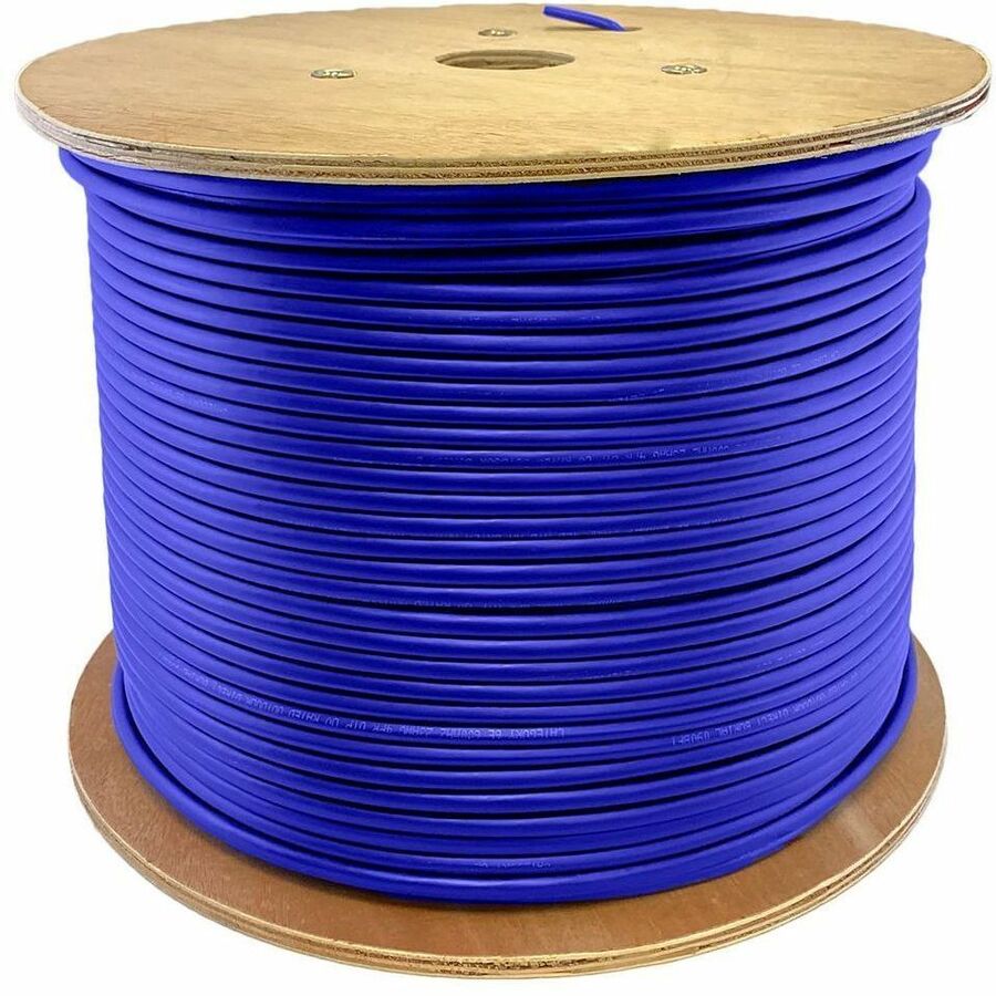 AddOn 1000ft Non-Terminated Blue CAT6 PVC Stranded Bulk Cable CAT 6