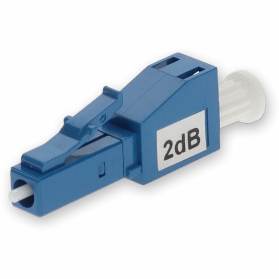 AddOn 2dB fixed LC Male to LC Female OS1 SMF Simplex Fiber Attenuator
