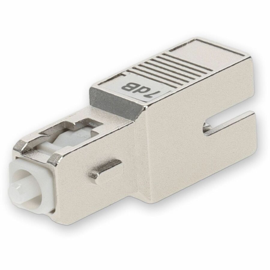 AddOn 7dB fixed SC Male to SC Female OS1 SMF Simplex Fiber Attenuator