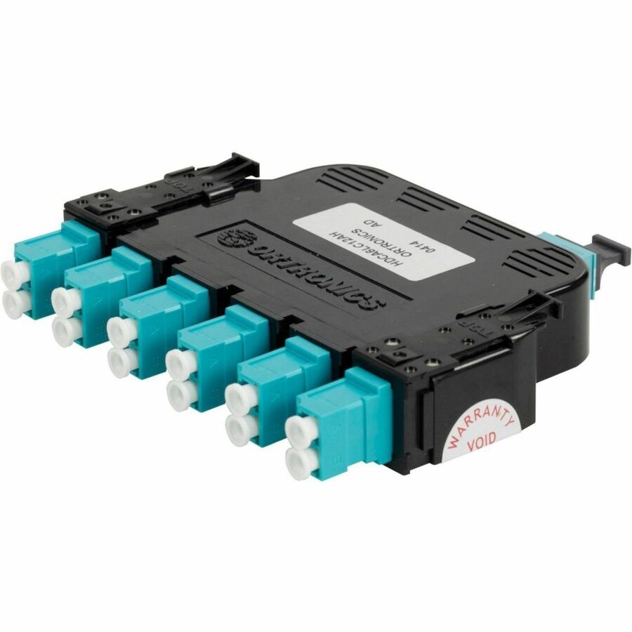 Ortronics Infinium High Density Cassette, 12 Fiber LC to MPO, OM4, Type B, Far End