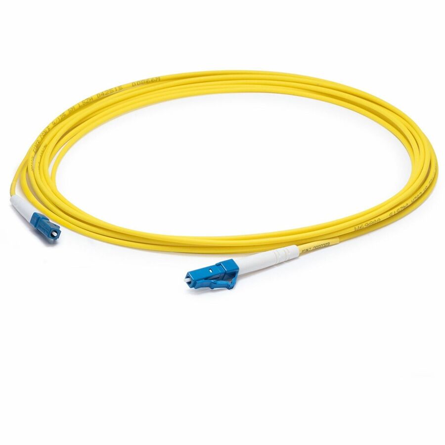 AddOn 49m LC to LC Yellow OS2 Simplex LSZH SMF (Single Mode) Fiber Patch Cable, 9/125