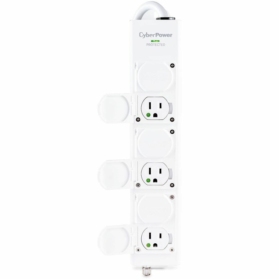 CyberPower MPV615S Hospital/Medical 6 - Outlet Surge Protector with 1560 J Surge Suppression