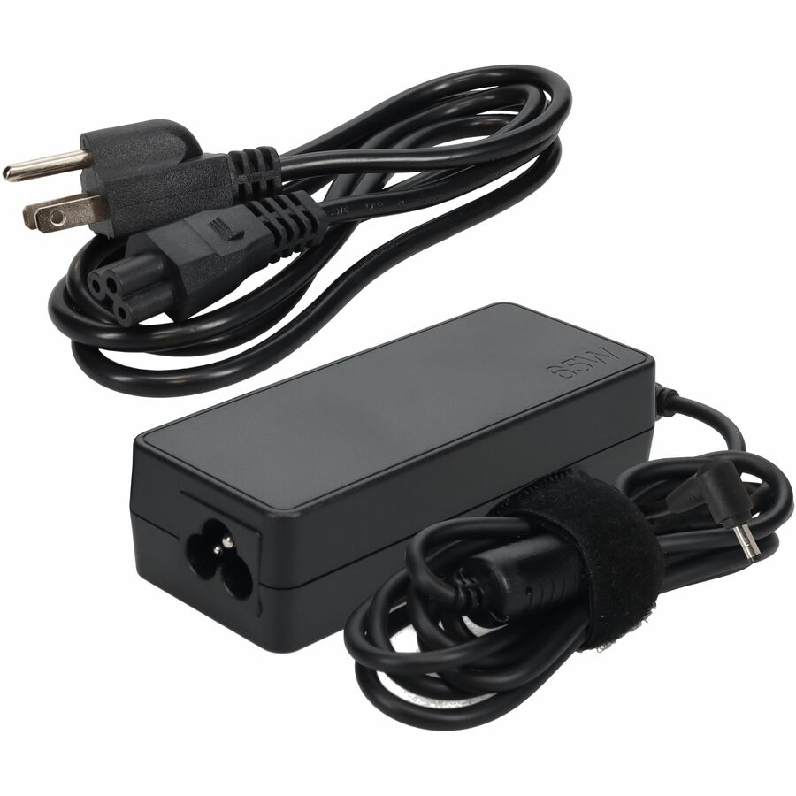 AddOn Lenovo GX20L23044 Compatible 45W 20V at 2.25A Black 4.0 mm x 1.7 mm Laptop Power Adapter and Cable