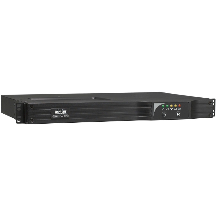 Tripp Lite by Eaton UPS SmartPro 120V 500VA 300W Line-Interactive UPS 1U WEBCARDLX USB DB9 6 Outlets