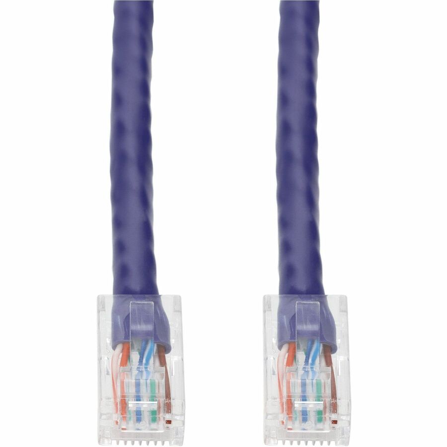 AddOn 6in Purple CAT6 PVC Ethernet Cable Non-Booted RJ-45 M/M CAT 6