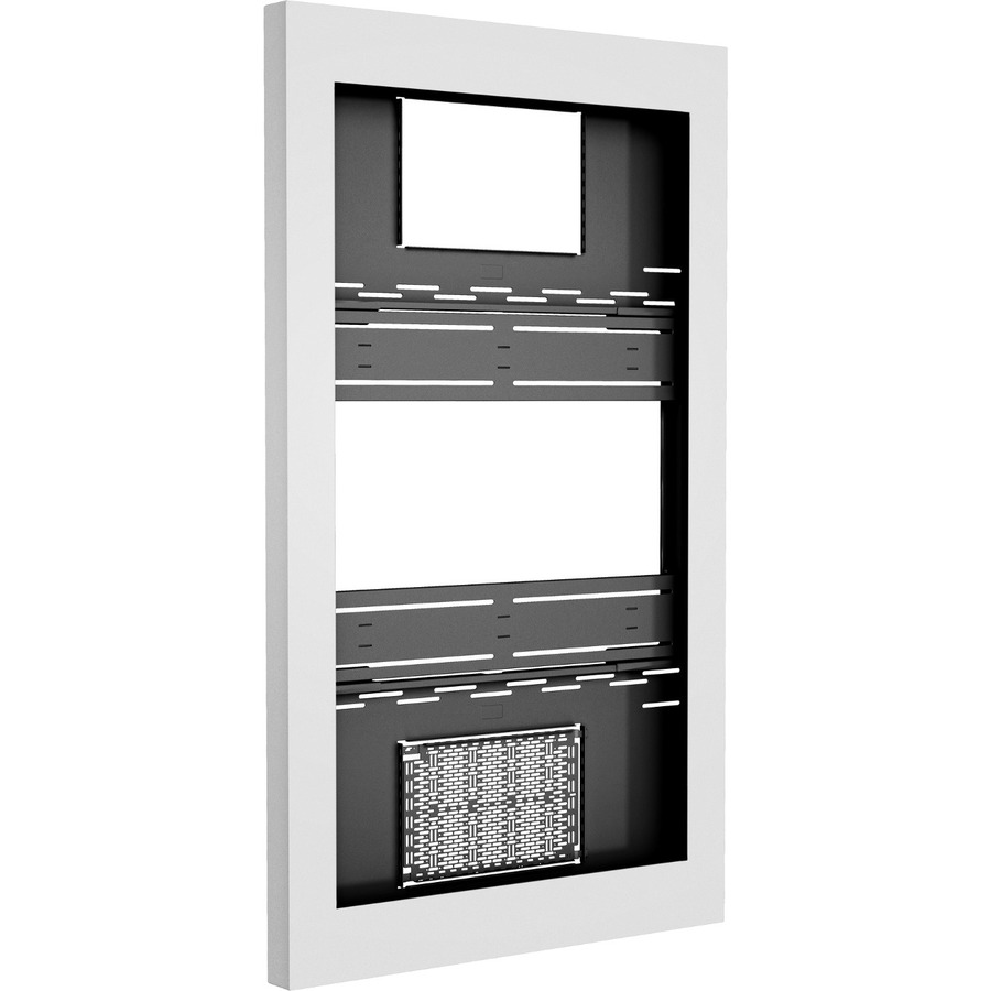 Chief Impact On-Wall Kiosk - TAA Compliant - Portrait 65" White