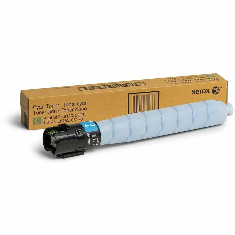 Xerox Genuine Xerox® AltaLink® C8100 Series Color Multifunction Printers? C8200 Series Color Multifunction Printers Cyan Toner Cartridge