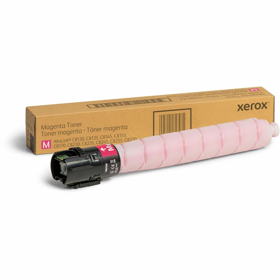 Xerox Genuine Xerox® AltaLink® C8100 Series Color Multifunction Printers? C8200 Series Color Multifunction Printers Magenta Toner Cartridge
