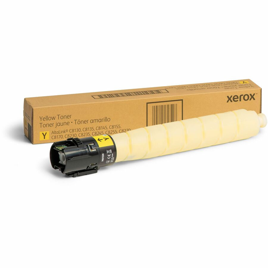 Xerox Genuine Xerox® AltaLink® C8100 Series Color Multifunction Printers? C8200 Series Color Multifunction Printers Yellow Toner Cartridge