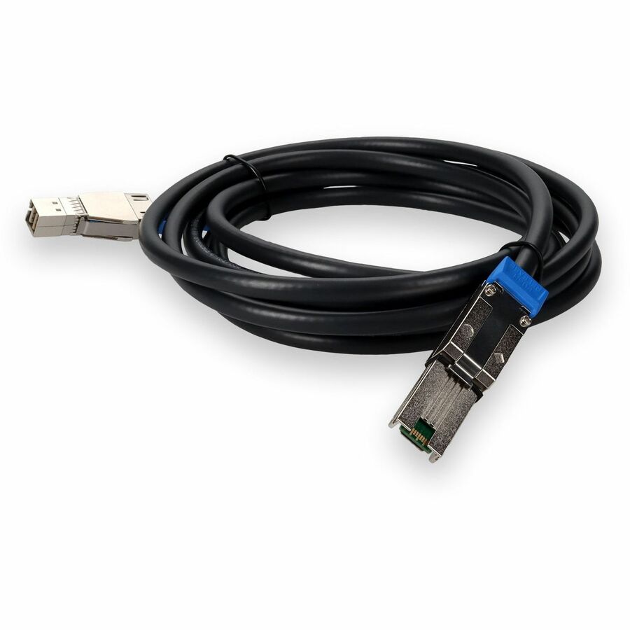 AddOn 50cm (1.6ft) SFF-8644 External Mini-SAS HD to SFF-8088 External Mini-SAS Male to Male Black Storage Cable
