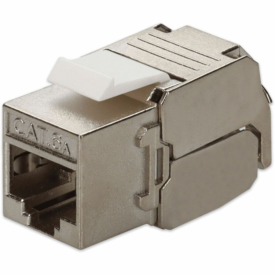 AddOn Non-Terminated to RJ-45 (Female) Cat6A FTP Copper Connector 180 Degree