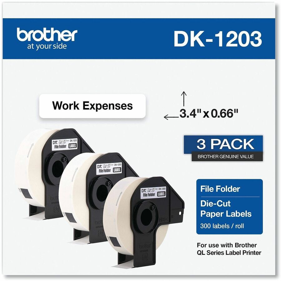 Brother DK File Folder Label