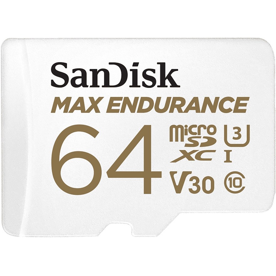 SanDisk MAX ENDURANCE 64 GB Class 10/UHS-I (U3) microSDHC - 1