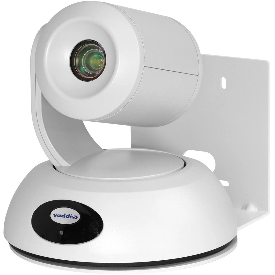 Vaddio EasyIP 20 PTZ Camera - 20x Zoom 1080p 60 - TAA Compliant - White