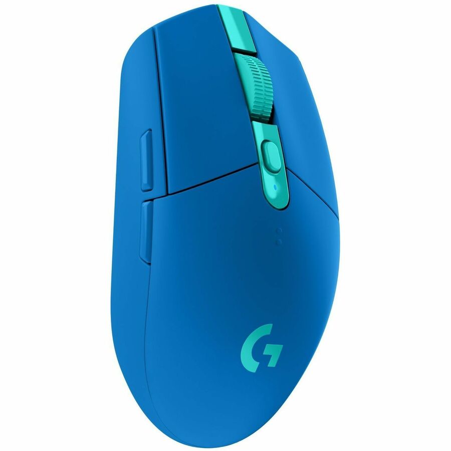 Logitech G305 LIGHTSPEED Wireless Gaming Mouse, HERO Sensor, 12,000 DPI, 6 Programmable Buttons, Blue