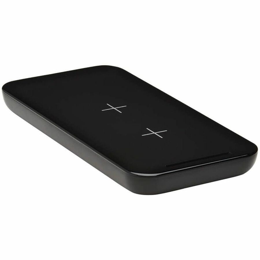Tripp Lite Wireless Charging Stand - 10W Fast Charging,Apple and Samsung Compatible, Black - 9 V DC Input - 5 V DC, 9 V DC Output - Input connectors: USB