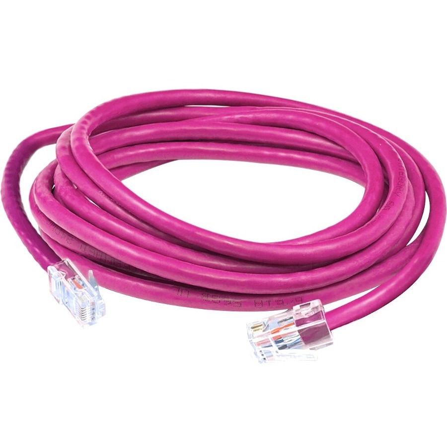 AddOn 14ft Pink CAT 6 PVC Ethernet Cable Non-Booted RJ-45 M/M