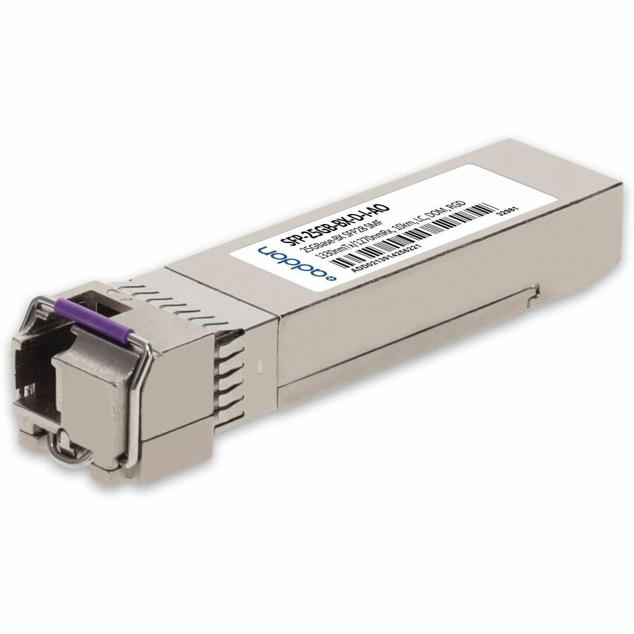 AddOn MSA and TAA 25GBase-BX SFP28 Transceiver (SMF, 1330nmTx/1270nmRx, 10km, LC, -40 to 85C)