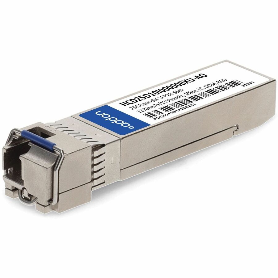 AddOn Fujitsu® HCD25D10I0000-0-BXU Compatible TAA 25GBase-BX SFP28 Transceiver (SMF, 1270nmTx/1330nmRx, 10km, LC, -40 to 85C)