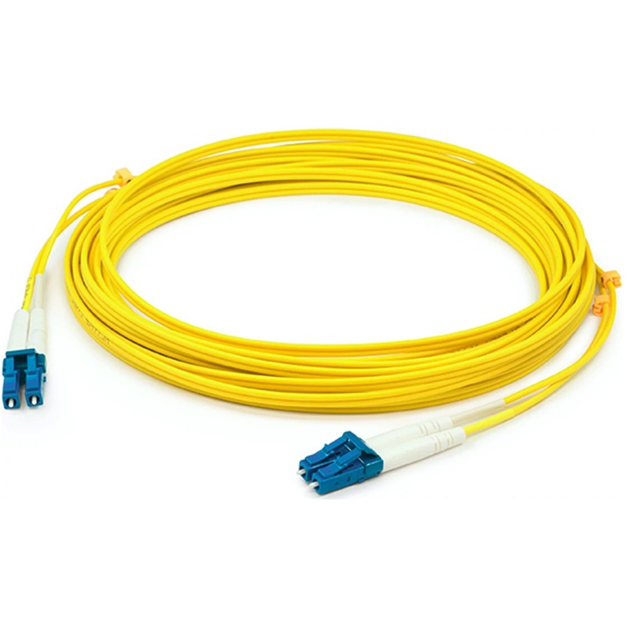 AddOn 96m LC to LC Yellow OS2 Duplex LSZH SMF Fiber Patch Cable