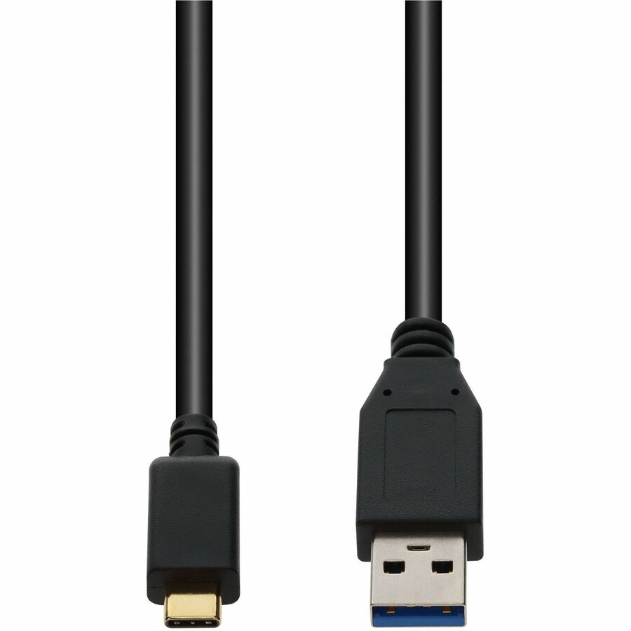 AddOn 6ft USB C 3.0 (Male) to USB A 3.0 (Male) Black Adapter Cable, 5Gbps