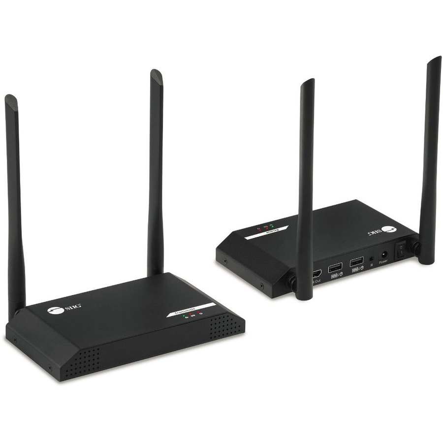 Full HD Wireless 1080p HDMI KVM Extender with Loopout - 150M