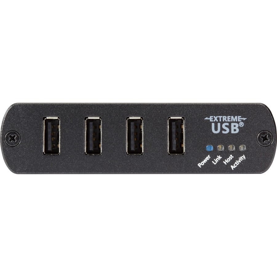 Emerald® KVM-Over-IP Switchable Extender Receiver - LAN, (4) USB Type A, (1) RJ45, 4-Port, 100m