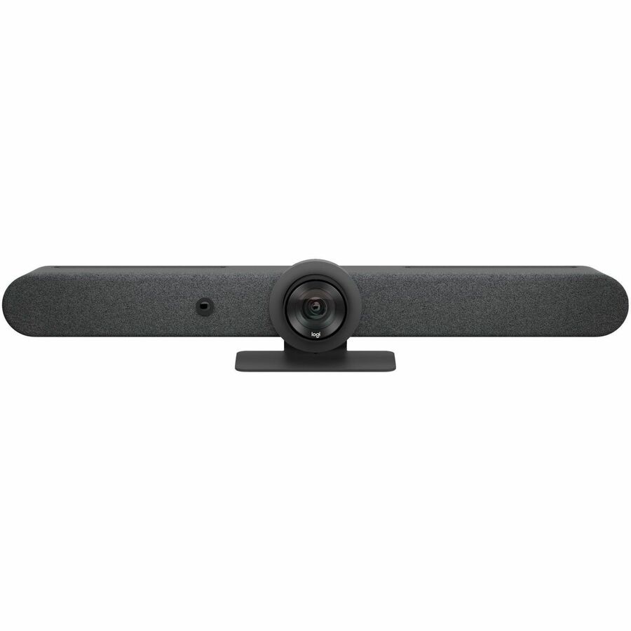 Logitech Rally Bar All-In-One Video Bar for Medium and Large Rooms, Graphite