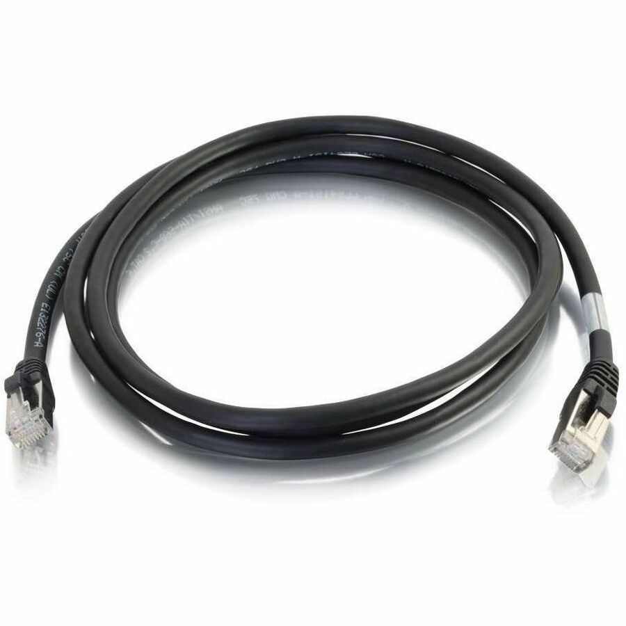 On-Q Q-Series Patch Cords, Cat6 Shielded, Booted, Yellow, 1 Ft