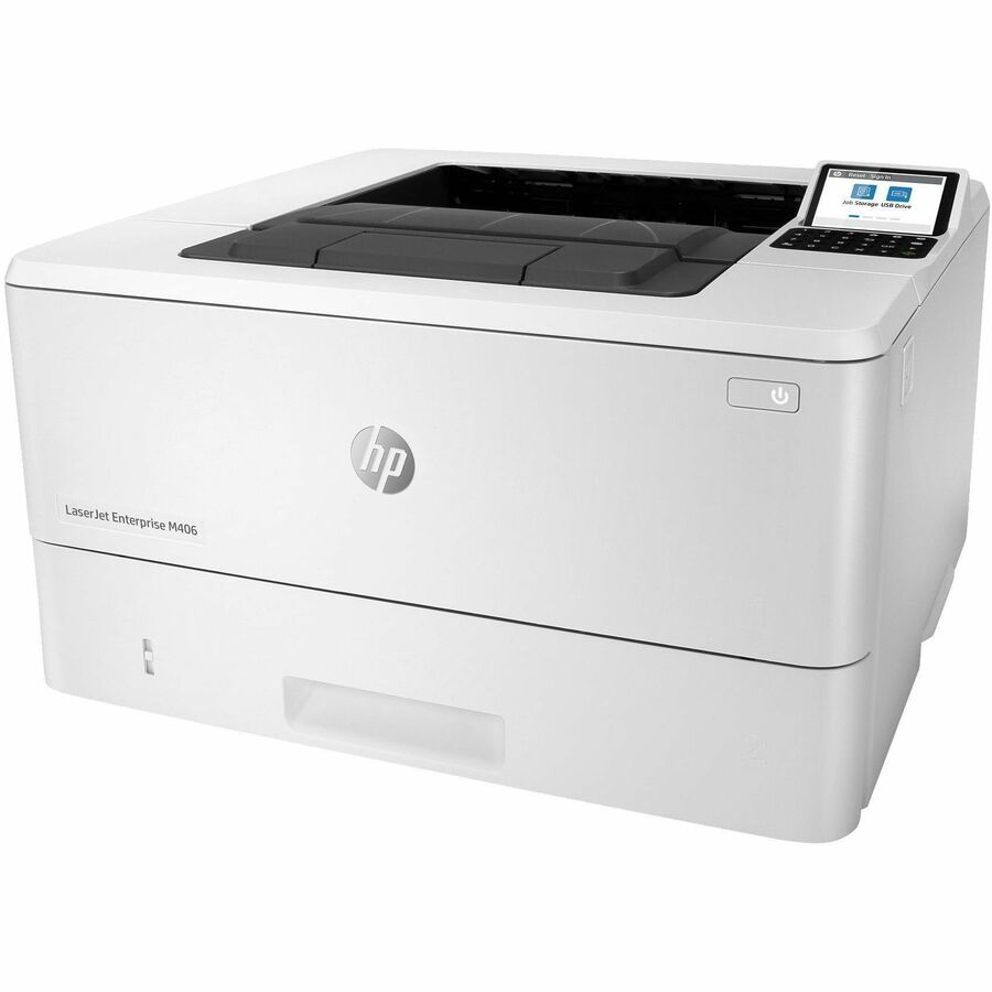 HP LaserJet Enterprise M406dn Desktop Laser Printer - Monochrome