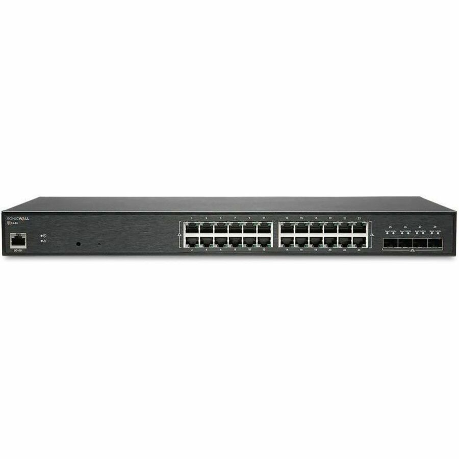 SonicWall SWITCH SWS14-24 WITH WIRELESS NETWORK MANAGEMENT ESSENTIAL AND SUPPORT 1YR