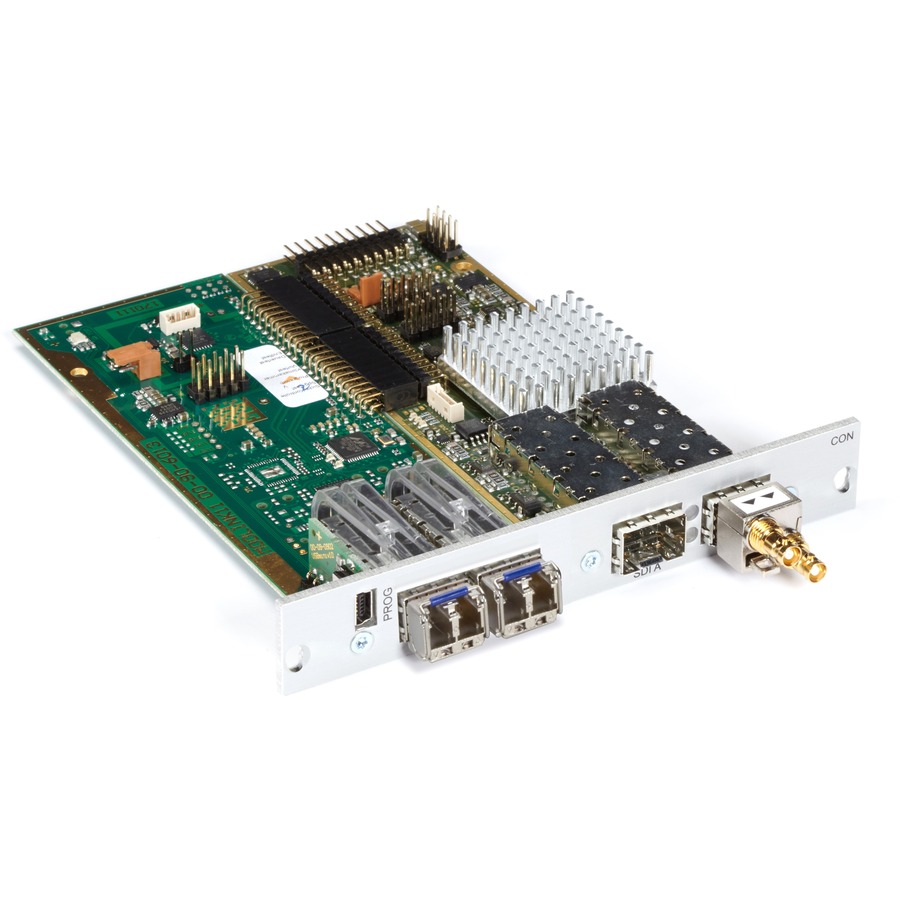 Black Box DKM Modular Receiver Card, SDI over SM Fiber