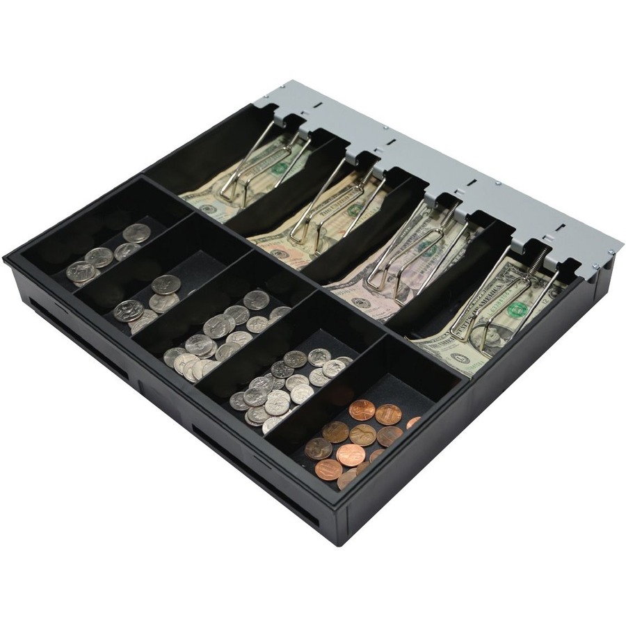 apg® Arlo Series 330 Cash Drawer Replacement Tray | Plastic Molded Till for Cash Register | 4 Bill/ 5 Coin Compartments | KPK-15TA-A10-BX |