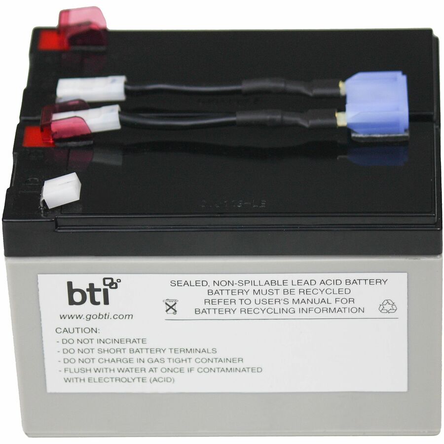 BTI APCRBC142-SLA142 SEALED LEAD ACID BATTERY FOR APC RBC 142 - 2yr Warranty - SMC1000, SMC1000-BR, SMC1000C, SMC1000I, SMC1000IC, SMC1000I-RS, SMC1000TW