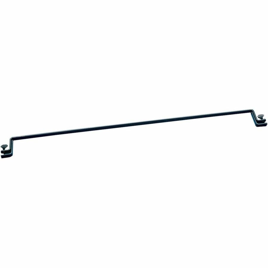 Ortronics Cable Management Support Bar - U-Type - 1.5 D - 19 in W - black