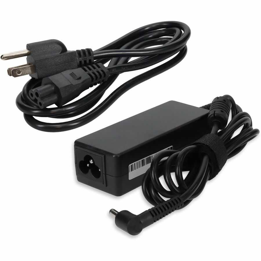 AddOn ASUS 90XB05TN-MPW010 Compatible 45W 19V at 2.37A Black 4.0mm x 1.3mm Laptop Power Adapter and Cable