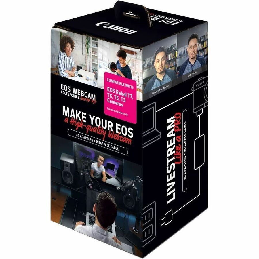 Canon EOS Webcam Accessories Starter Kit (For Select EOS Rebel Cameras)