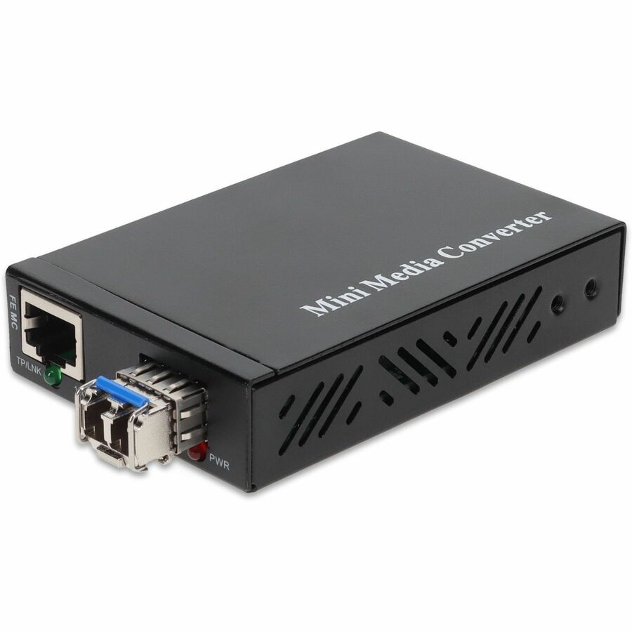 AddOn 10/100Base-TX(RJ-45) to 100Base-LX(LC) SMF 1310nm 20km Mini Media Converter