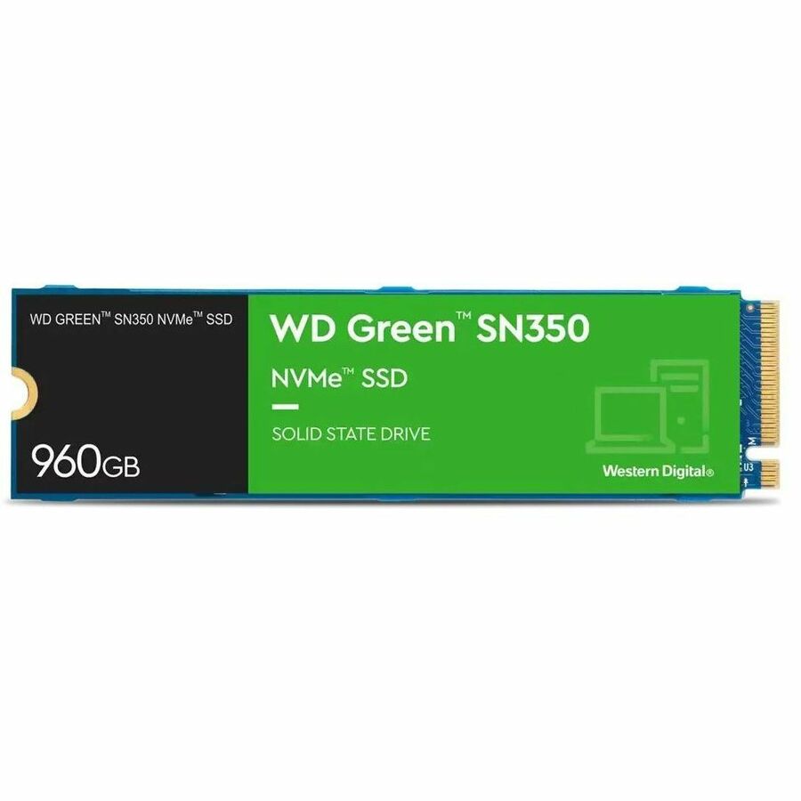 Western Digital Green SN350 WDS960G2G0C 960 GB Solid State Drive - M.2 2280 Internal - PCI Express NVMe (PCI Express NVMe 3.0 x4)