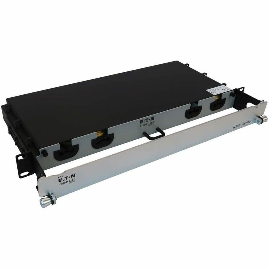 Eaton Tripp Lite Series Preloaded Fiber Panel, 1U - 8x LC/LC Duplex Cables (M/M), OS2 Singlemode, 10 m (32.8 ft.)