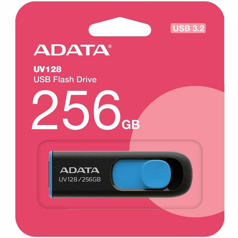 Adata UV128 256GB USB 3.2 (Gen 1) Flash Drive