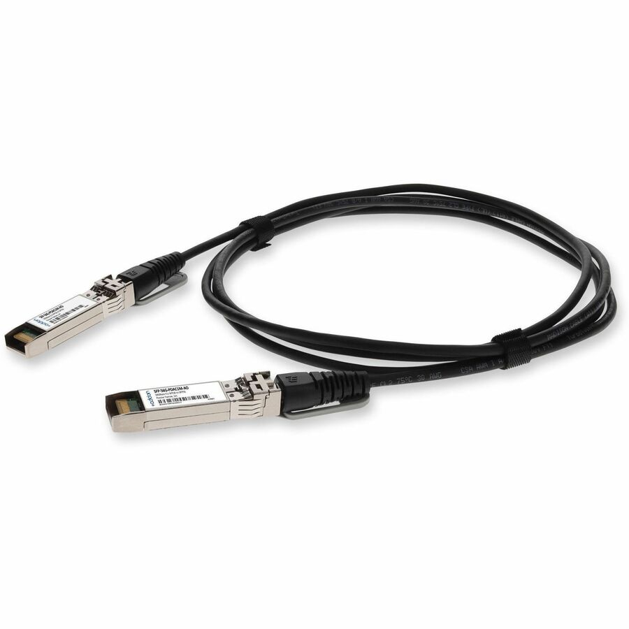 AddOn MSA and TAA 56GBase-CU SFP56 to SFP56 Direct Attached Cable (Passive Twinax, 1m, 32AWG)